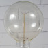 Винтажная лампочка круглая, Ø 12,5 см